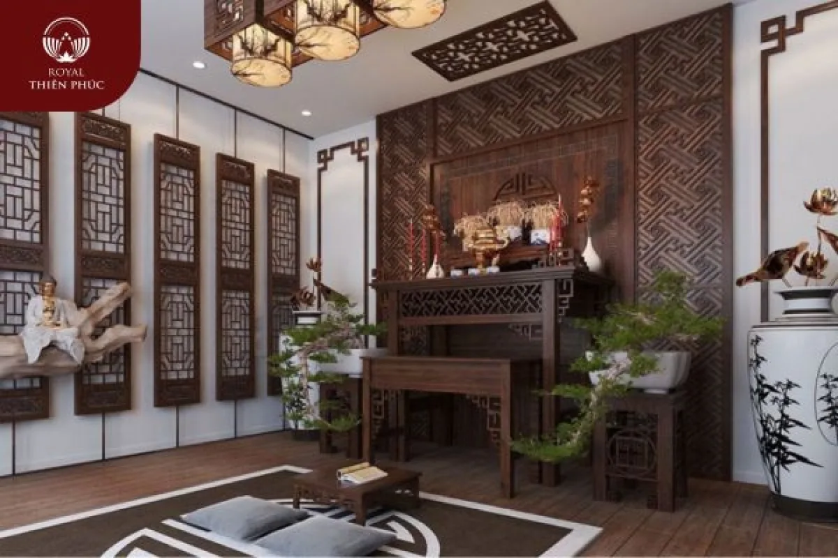 Bố Trí Phòng Thờ Trong Nhà Ống 2 Tầng Hợp Phong Thủy – Hướng Dẫn Đầy Đủ Cho Gia Chủ 3 Cách thiết kế nội thất phòng thờ chuẩn phong thủy