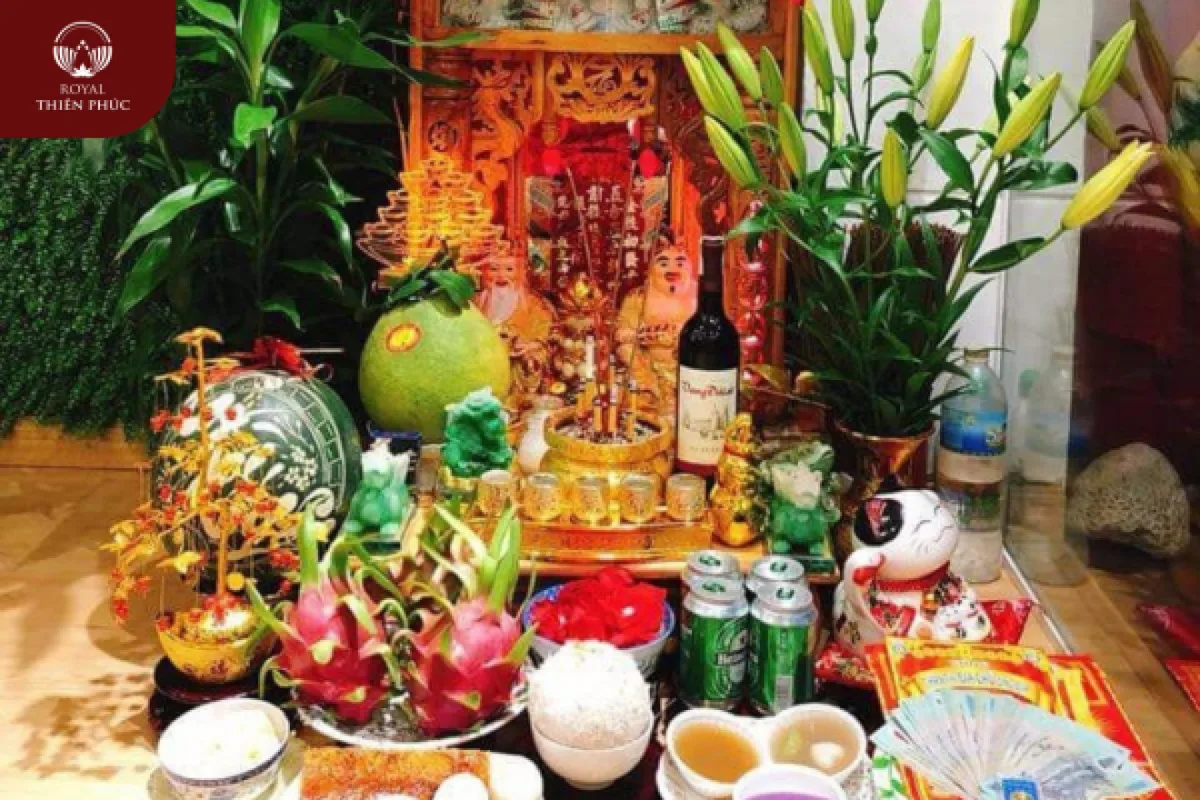 Hướng dẫn bày lễ cúng Thần Tài mùng 10 hàng tháng 4 Lễ vật cúng bàn thờ Thần Tài mùng 10 hàng tháng từ tháng 1 tới tháng 6 âm lịch
