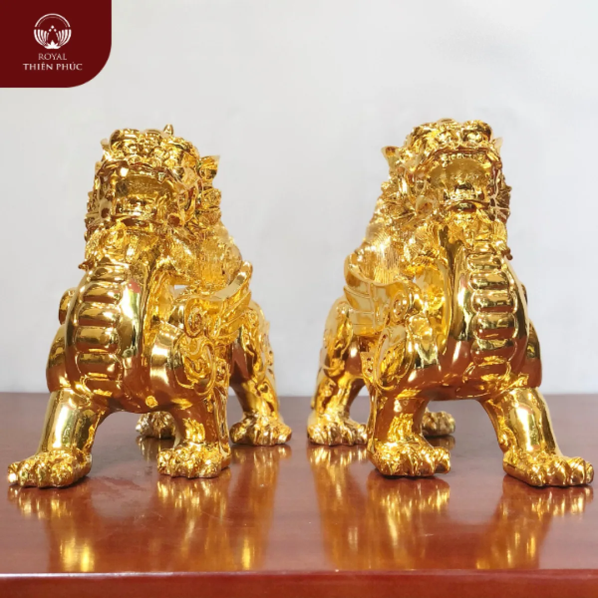 Tân gia nhà mới nên tặng gì? 2 Tượng tỳ hưu mạ vàng