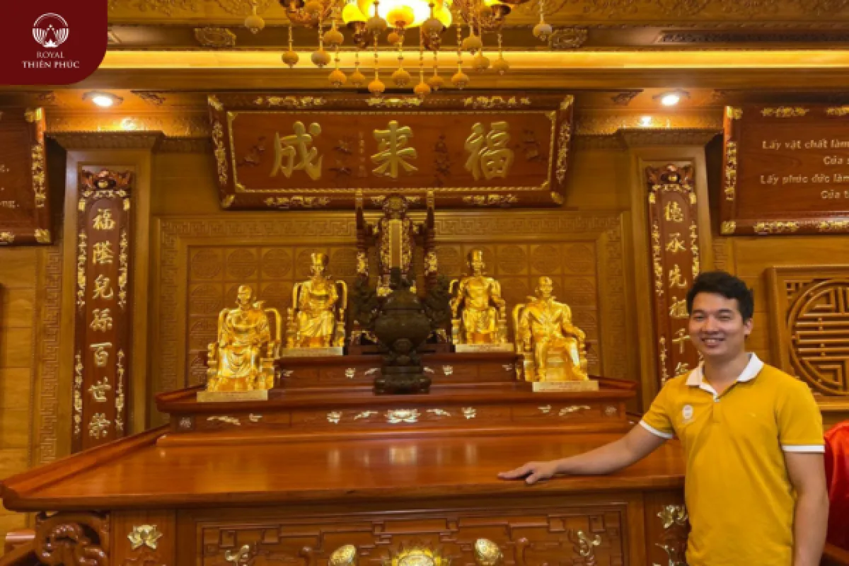 Lắp đặt tượng, bộ đồ thờ tại nhà thờ của giám đốc công ty xây dựng Bình Mỹ - Bình Lục - Hà Nam 1 Lắp đặt tượng, bộ đồ thờ tại nhà thờ của giám đốc công ty xây dựng Bình Mỹ - Bình Lục - Hà Nam