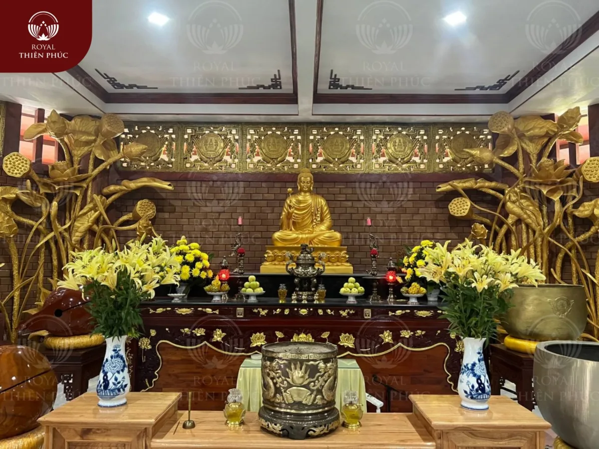 Giao bộ đồ thờ và lư hương cỡ lớn tại Thiền Viện Trúc Lâm Chính Pháp tại Tuyên Quang 1 Giao bộ đồ thờ và lư hương cỡ lớn tại Thiền Viện Trúc Lâm Chính Pháp tại Tuyên Quang